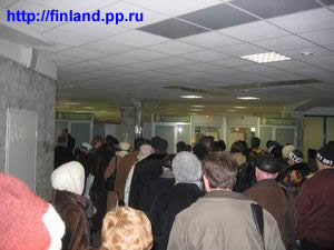 очередь на таможне